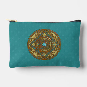 Pisces Mandala Accessory Pouch