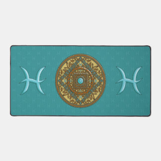 Pisces Mandala Desk Mat