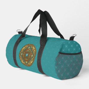Pisces Mandala  Duffle Bag