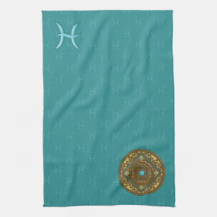 Pisces Mandala Hand Towel