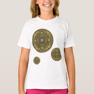Pisces Mandala Kid's and Baby Light Shirt