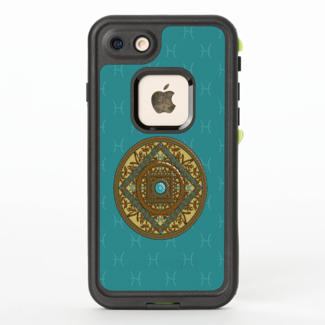 Pisces Mandala Lifeproof Case (Back)