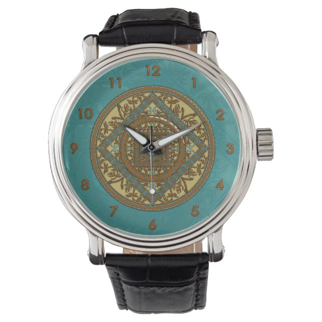 Pisces Mandala Watch (Front)