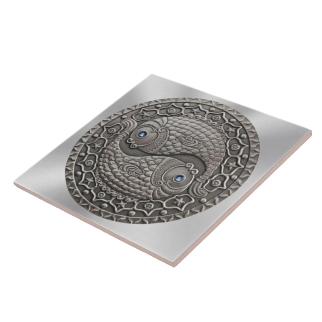 Pisces Medallion Tile (Side)