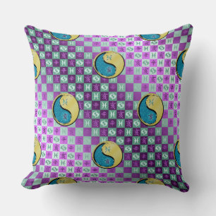 Pisces & Metal Boar Cushion