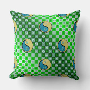 Pisces & Metal Goat Cushion