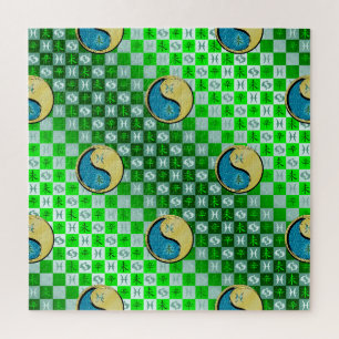 Pisces & Metal Goat Jigsaw Puzzle