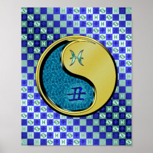 Pisces & Metal Ox Poster