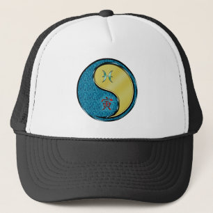 Pisces & Metal Tiger Trucker Hat