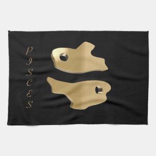 Pisces, Pesci Tea Towel