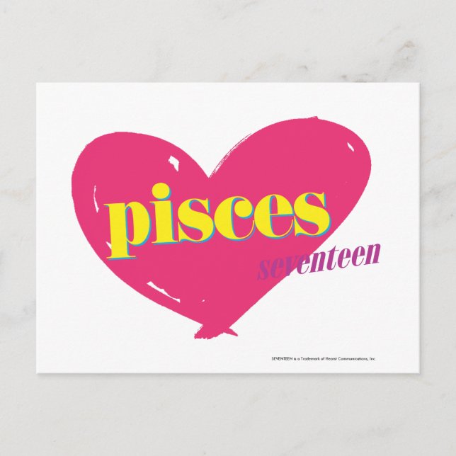 Pisces Postcard (Front)