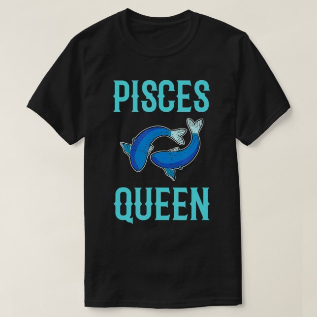 Pisces Queen For Women  T-Shirt (Design Front)