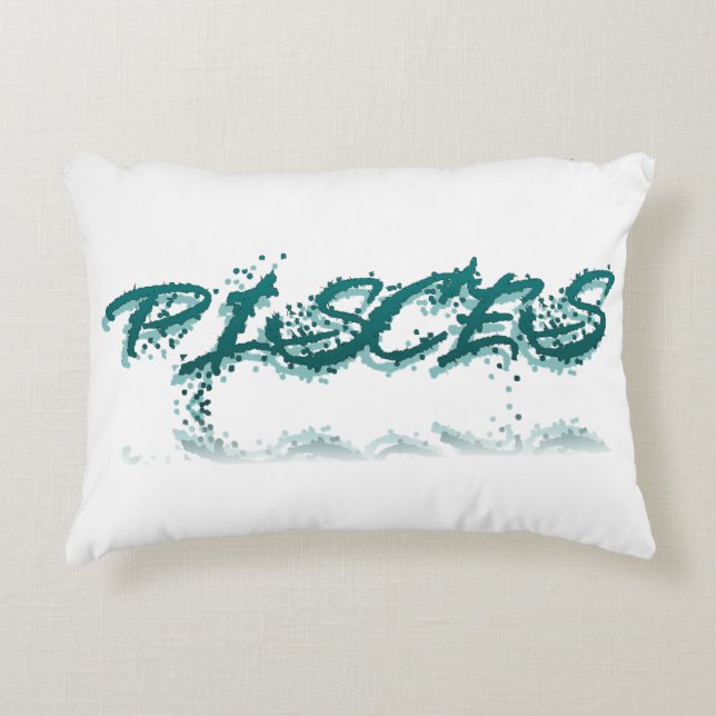 Pisces Reflection Decorative Cushion (Front)