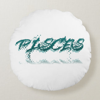 Pisces Reflection Round Cushion