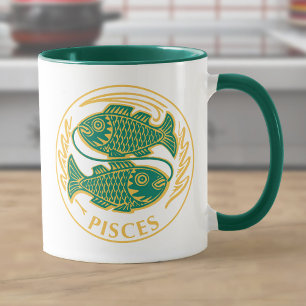 Pisces Sign of the Zodiac Mug