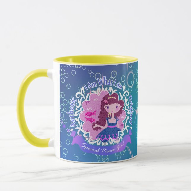 Pisces Signs Mug (Left)