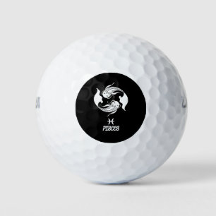 Pisces Silhouette Golf Balls