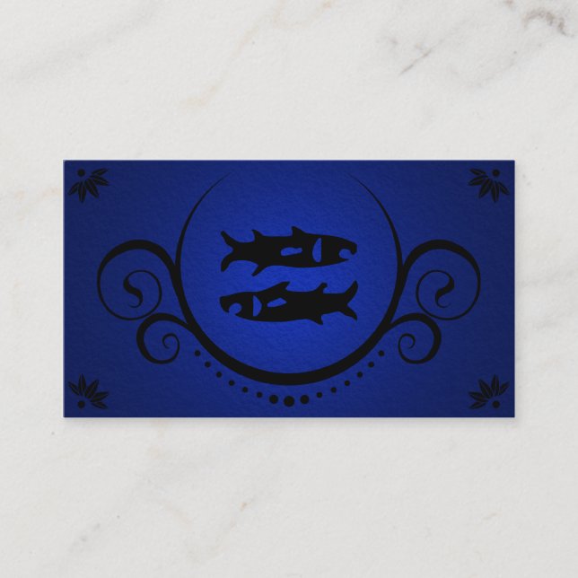 pisces sophistications business card (Front)