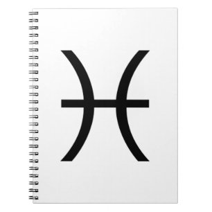 Pisces Spiral Notebook