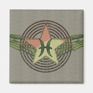 Pisces Star Magnet
