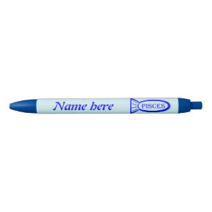 Pisces Star Sign Fish Custom Pen