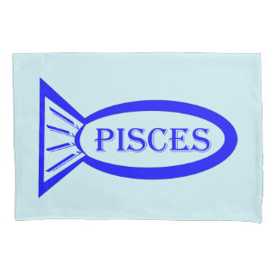 Pisces Star Sign Fish Pillowcase