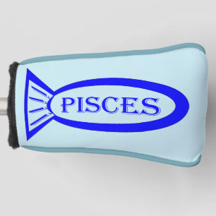 Pisces Star Sign Fish Putter Cover