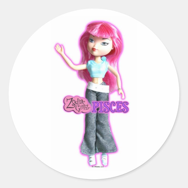 Pisces Stickers (Front)