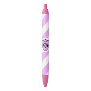 Pisces symbol black ink pen