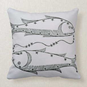 Pisces (the Fishes) an illustration from the 'Poet Cushion