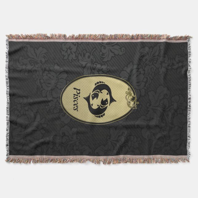 Pisces Throw Blanket (Front)