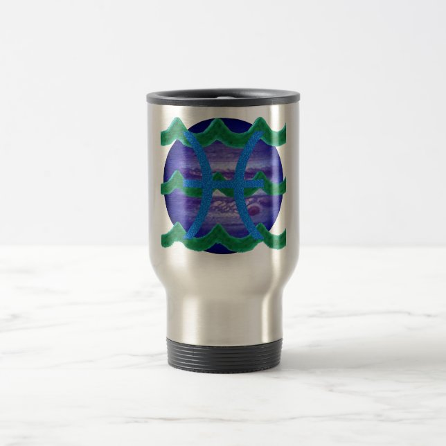 Pisces Travel Mug (Center)