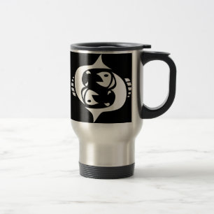 pisces travel mug