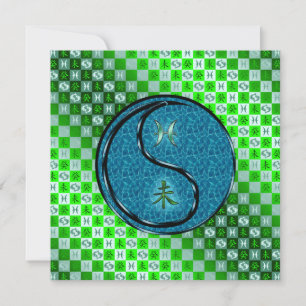 Pisces & Water Goat Card