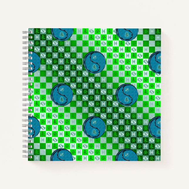 Pisces & Water Goat Notebook (Front)