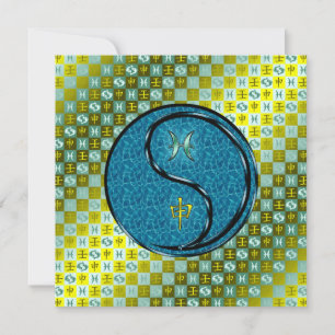 Pisces & Water Monkey Card