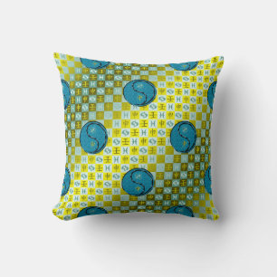 Pisces & Water Monkey Cushion
