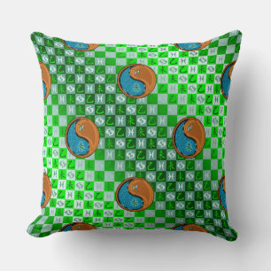 Pisces & Wood Goat Cushion