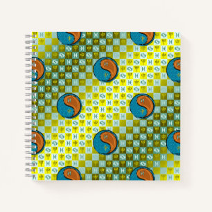 Pisces & Wood Monkey Notebook