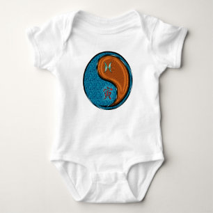 Pisces & Wood Tiger Baby Bodysuit