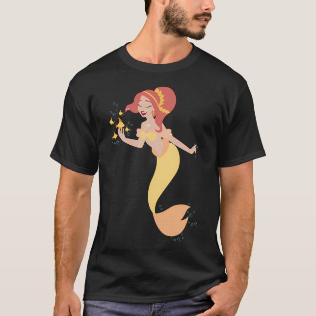 Pisces - Yellow T-Shirt (Front)