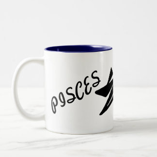 Pisces. Ziqpu  Two-Tone Coffee Mug