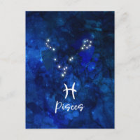 Pisces Zodiac Constellation Blue Galaxy Celestail