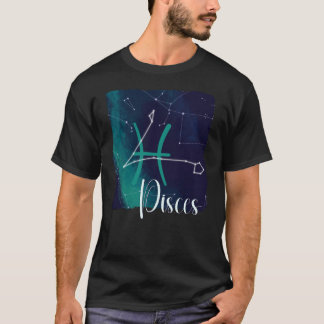 Pisces Zodiac Constellation T-Shirt
