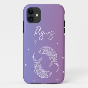 Pisces zodiac horoscope star sign gradient Case-Mate iPhone case
