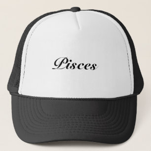 Pisces Zodiac Sign Astrology elegant classic Trucker Hat