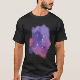 Pisces Zodiac Sign Birthday Horoscope Astrology As T-Shirt