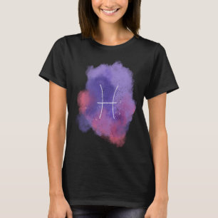 Pisces Zodiac Sign Birthday Horoscope Astrology As T-Shirt