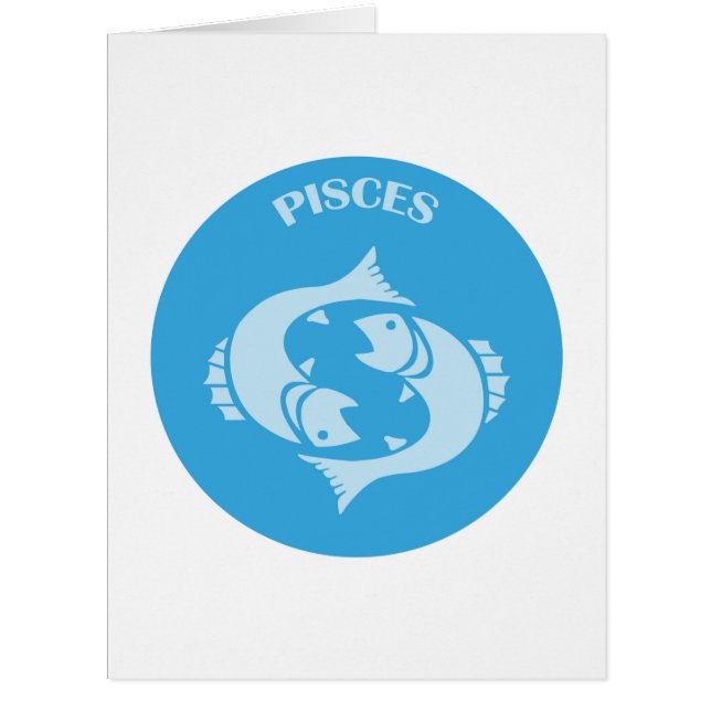 Pisces, Zodiac Sign, Horoscope, Astrology (Front)
