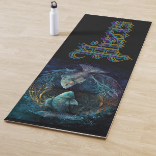 Pisces Zodiac Sign Yoga Mat